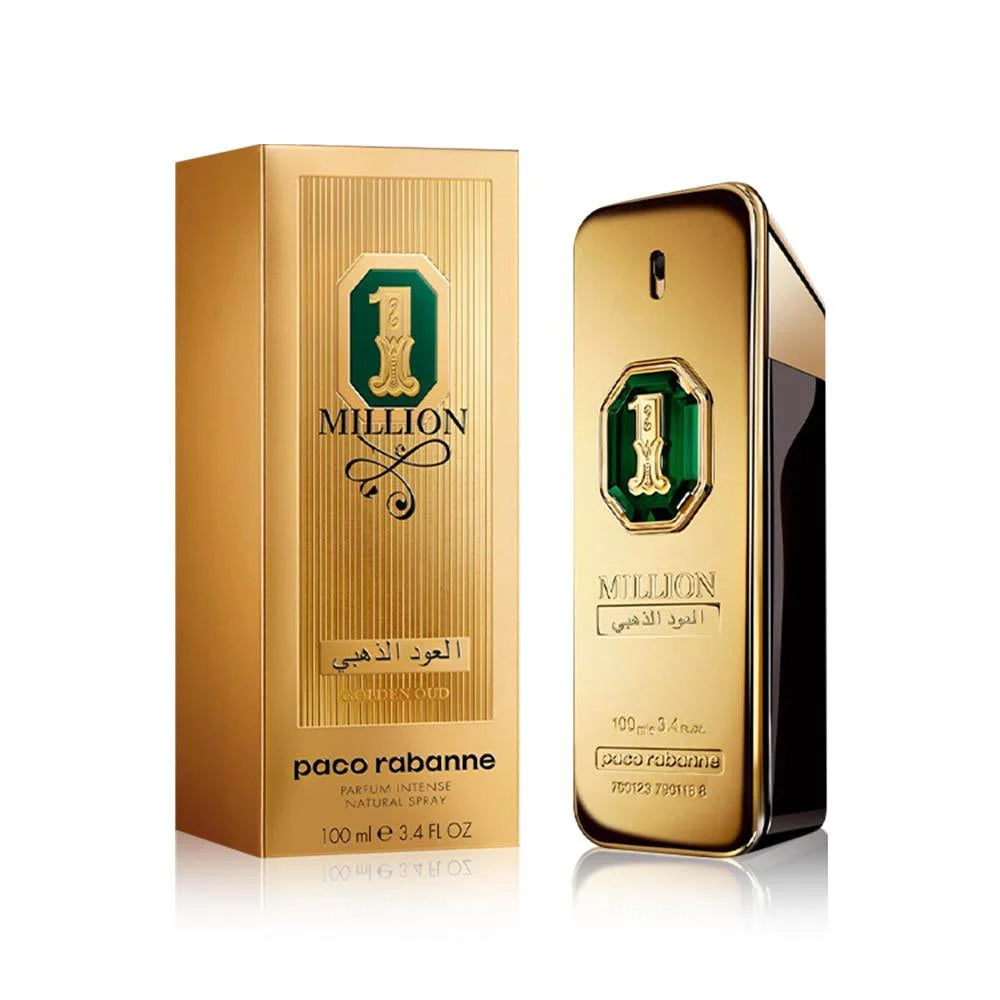 PACO RABANNE 1 MILLION GOLDEN OUD PARFUM INTENSE (Mens) 100ML